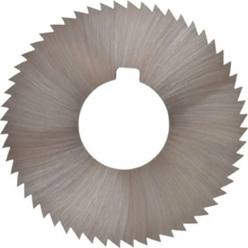 Made in USA 2-3/4 x 0.064, 1 Arbor, 56-Tooth High Speed Steel Slitting & Slotting Saw Uncoated, RH Cut, Straight Teet...